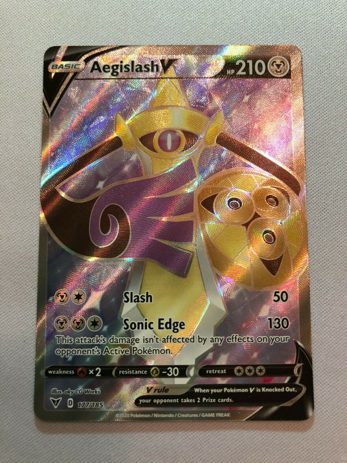 072/202 Tapu Koko V, Rare Holo V Card