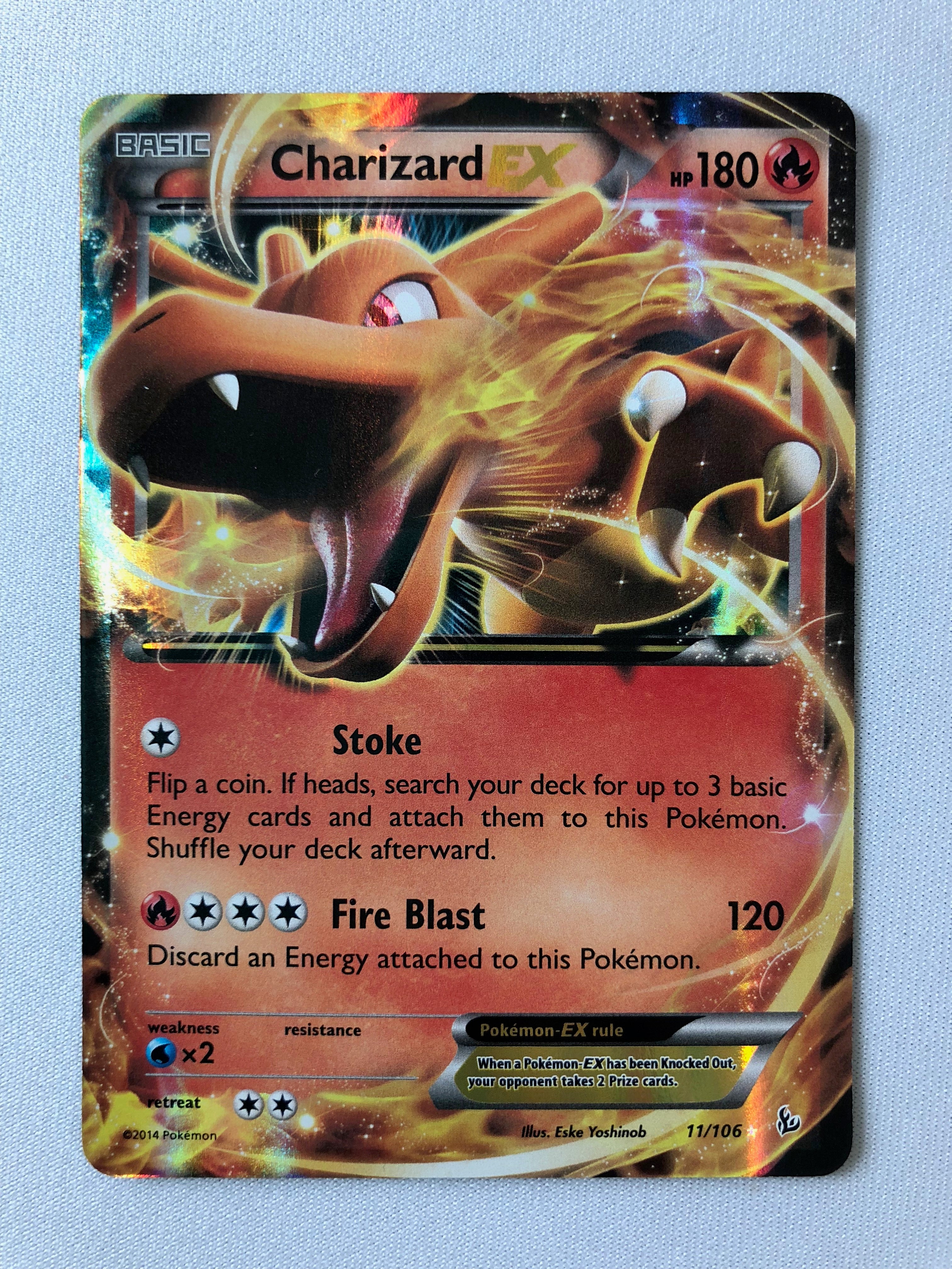 Charizard-EX (11/106), Busca de Cards