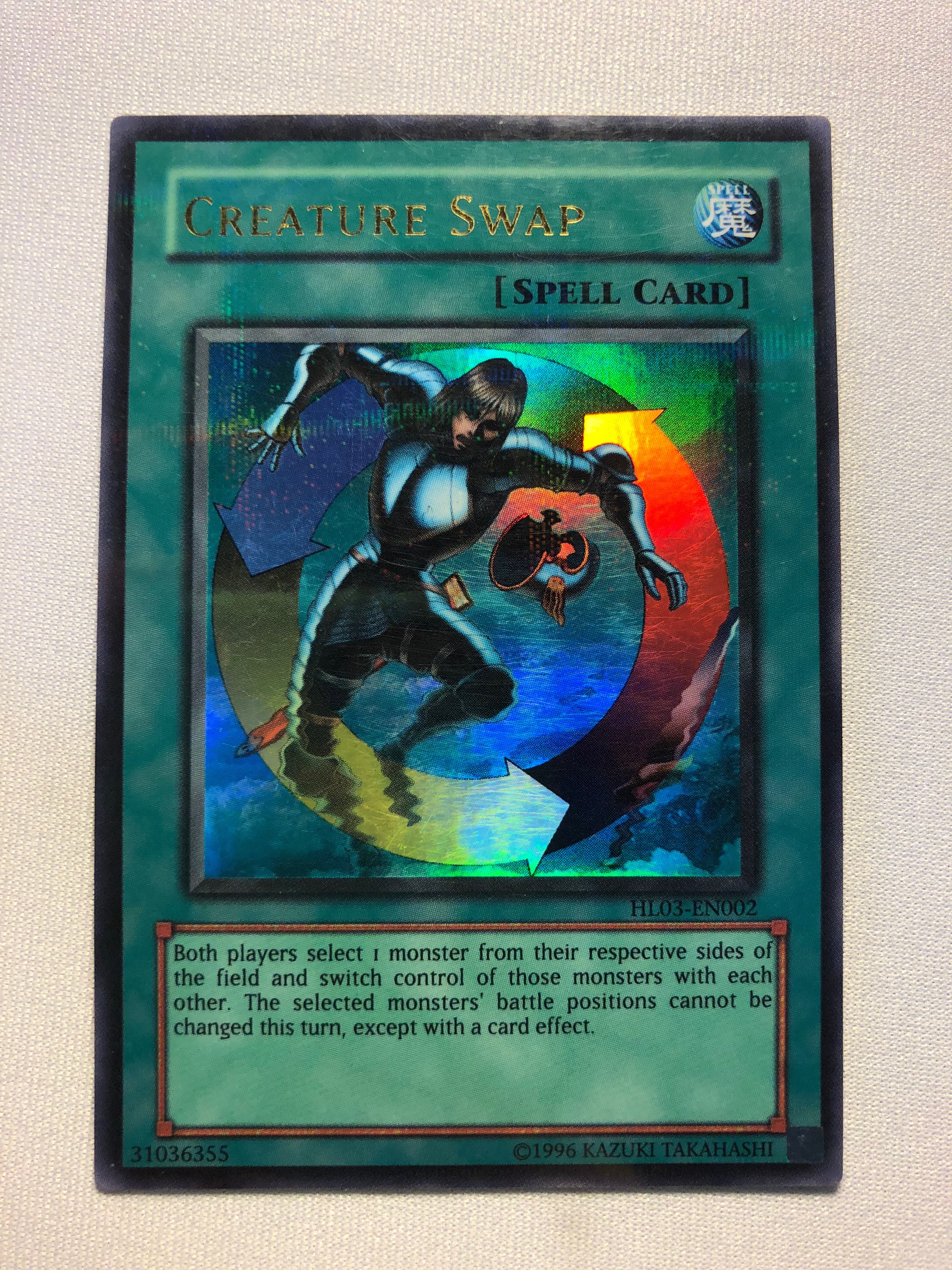 Yugioh Creature Swap HL03-EN002 Hobby League Ultra Rare Near Mint