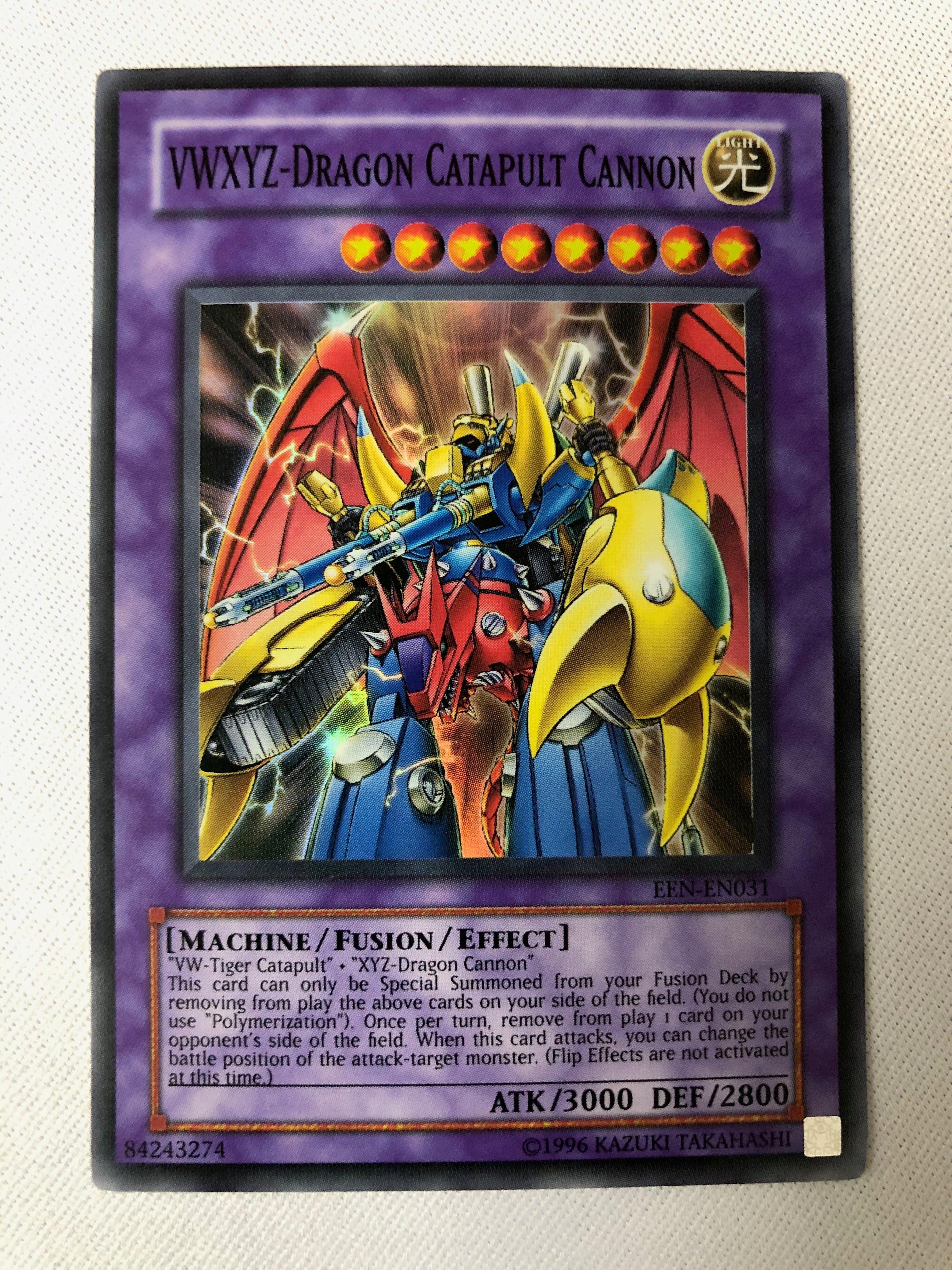 Yugioh VWXYZ-Dragon Catapult Cannon EEN-EN031 Super Rare Unlimited Edi