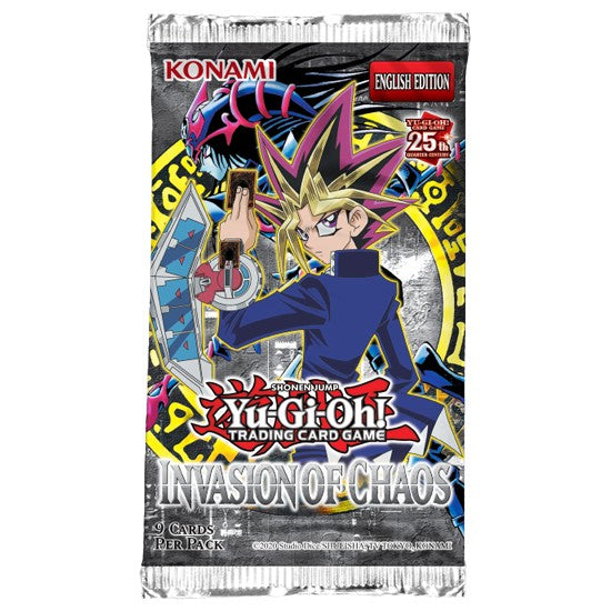 Yugioh Invasion of Chaos Booster Box 25th Anniversary Edition 12 Boxes Case  PREORDER 7/14/2023