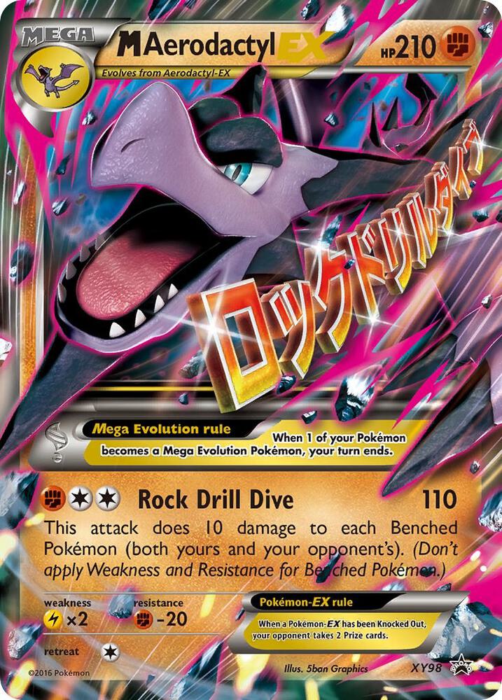 M Aerodactyl EX - XY Promos (PR)