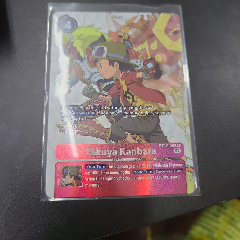 Takuya Kanbara - Rare Alt art  BT12-088