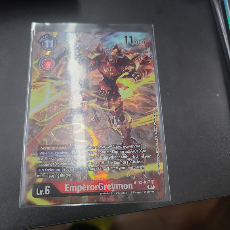 EmperorGreymon - SR Alt art BT12-017