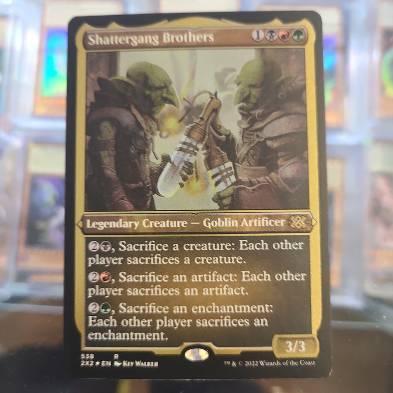 Shattergang Brothers (Foil Etched) - Double Masters 2022 (2X2)