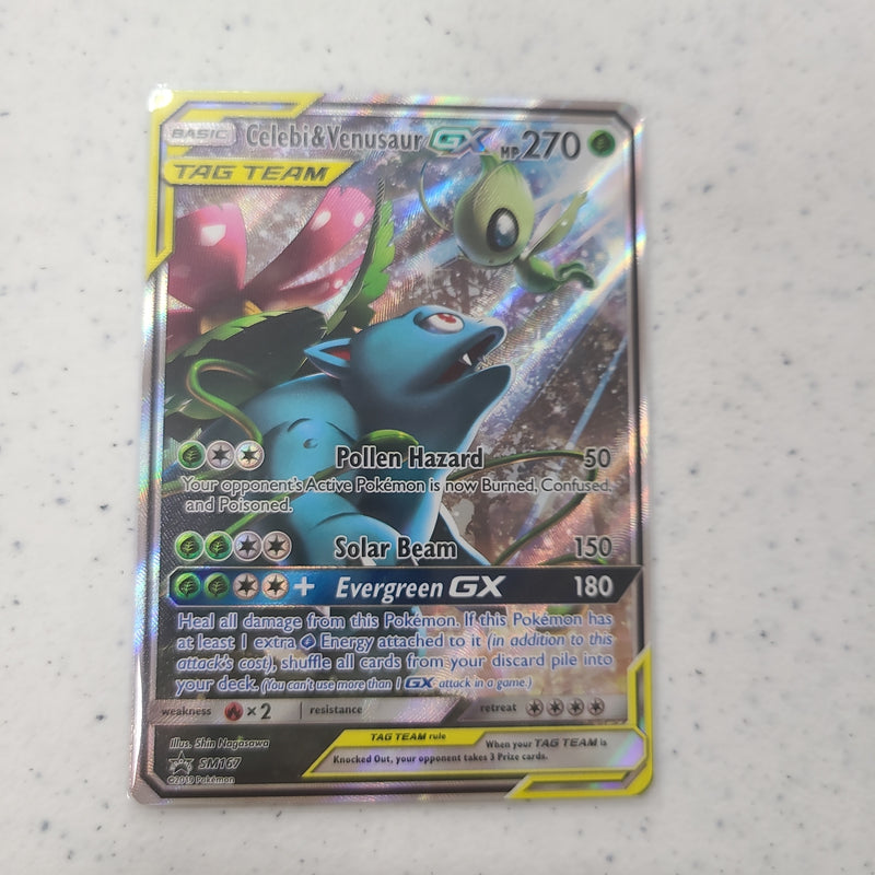 Celebi & Venusaur GX - SM167 - SM Promos (SMP)