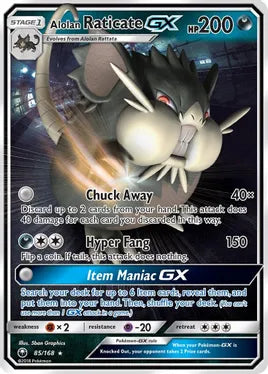 Alolan Raticate GX - SM - Celestial Storm (CES)