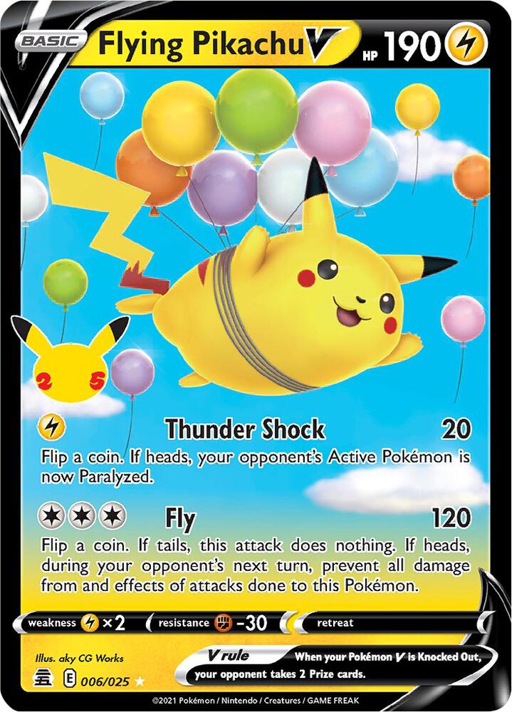 Flying Pikachu V - Celebrations (CLB).