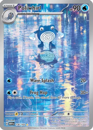 Poliwhirl - 176/165 - SV: Scarlet and Violet 151 (MEW)