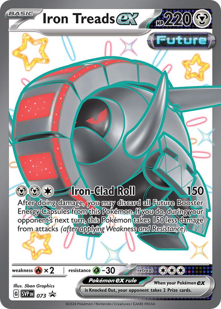 Iron Treads ex - 073 - SV: Scarlet & Violet Promo Cards (SVP)