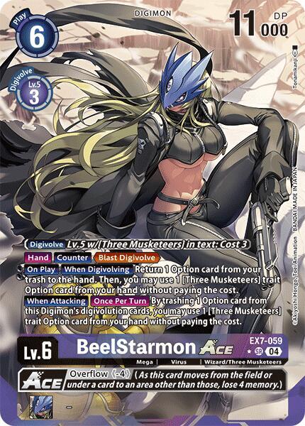 BeelStarmon ACE (Alternate Art) - Digimon LIBERATOR (EX07)