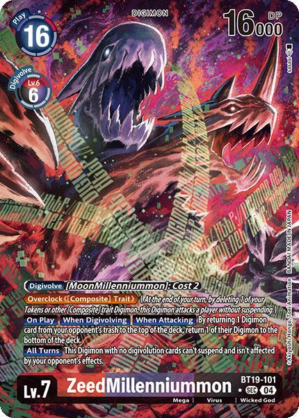 ZeedMillenniummon (Alternate Art) - Release Special Booster 2.0 (BT18-20)