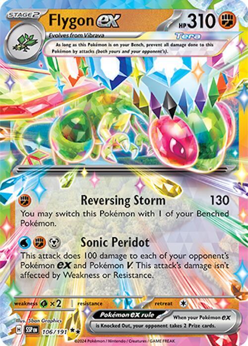 Flygon ex - 106/191 - SV08: Surging Sparks (SV08)