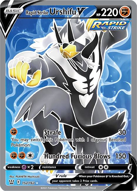 Rapid Strike Urshifu V (Full Art) - SWSH05: Battle Styles (SWSH05)