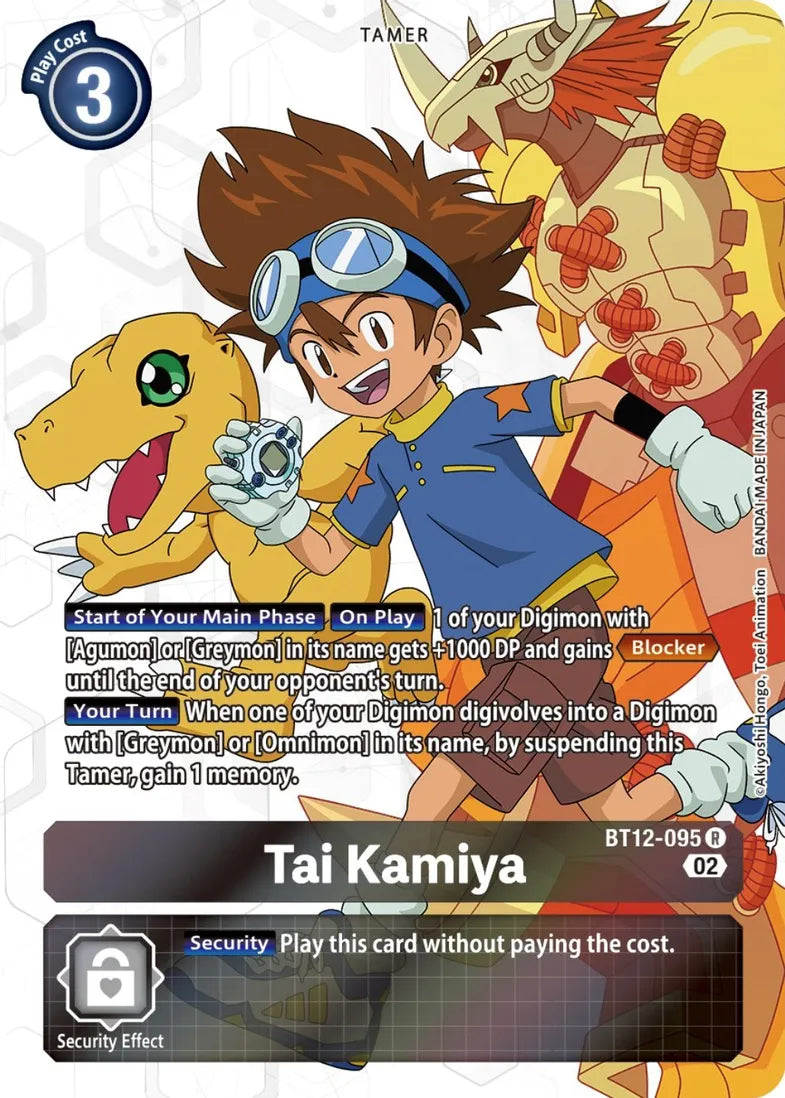 Tai Kamiya (Alternate Art) - Across Time BT12-095