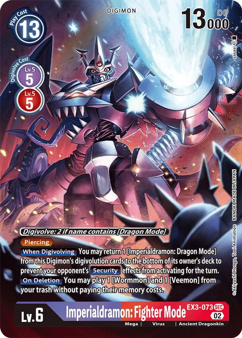 Imperialdramon: Fighter Mode (Alternate Art) - Draconic Roar EX3-073