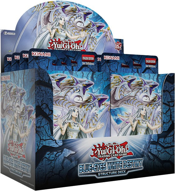 Yu-Gi-Oh! Blue-Eyes White Destiny Structure Deck Display 02/07/2025