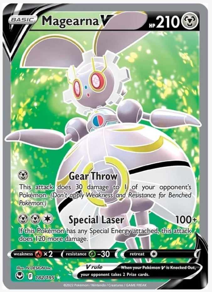 Magearna V (Full Art) - SWSH12: Silver Tempest (SWSH12) 182/195