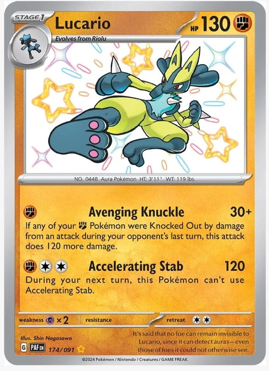 Lucario - SV: Paldean Fates (PAF)