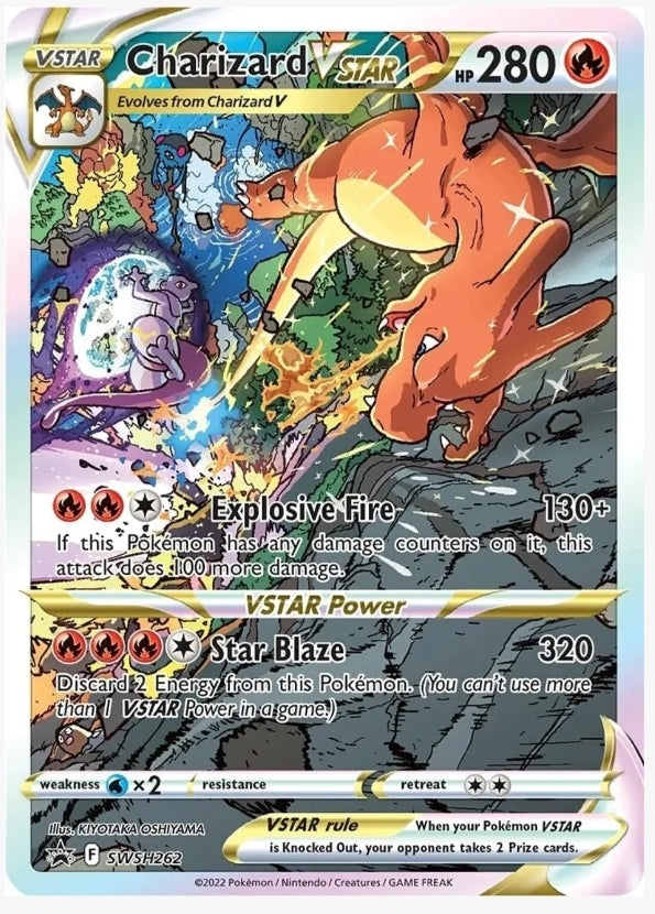 Charizard VSTAR - SWSH262 - SWSH: Sword & Shield Promo Cards (SWSD)