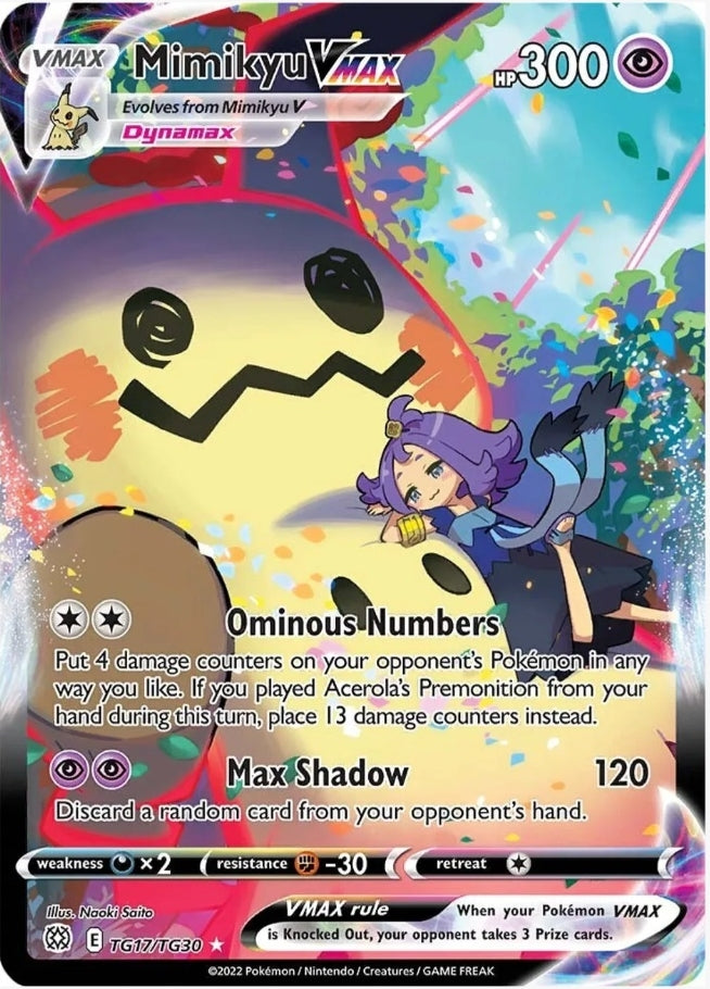 Mimikyu VMAX - SWSH09: Brilliant Stars Trainer Gallery (SWSH09:TG)