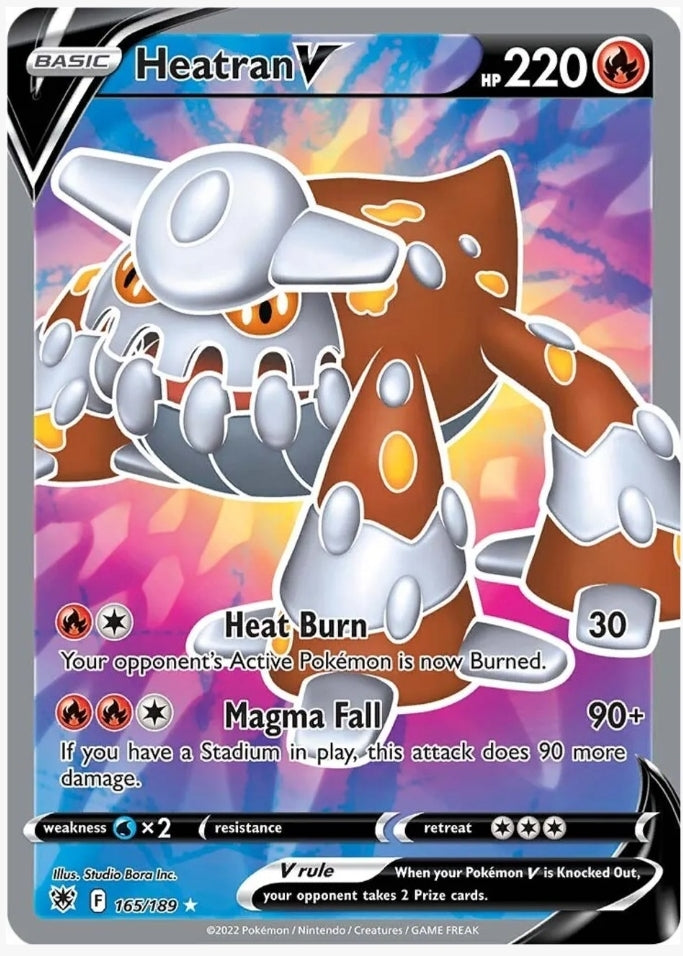 Heatran V (Full Art) - SWSH10: Astral Radiance (SWSH10)