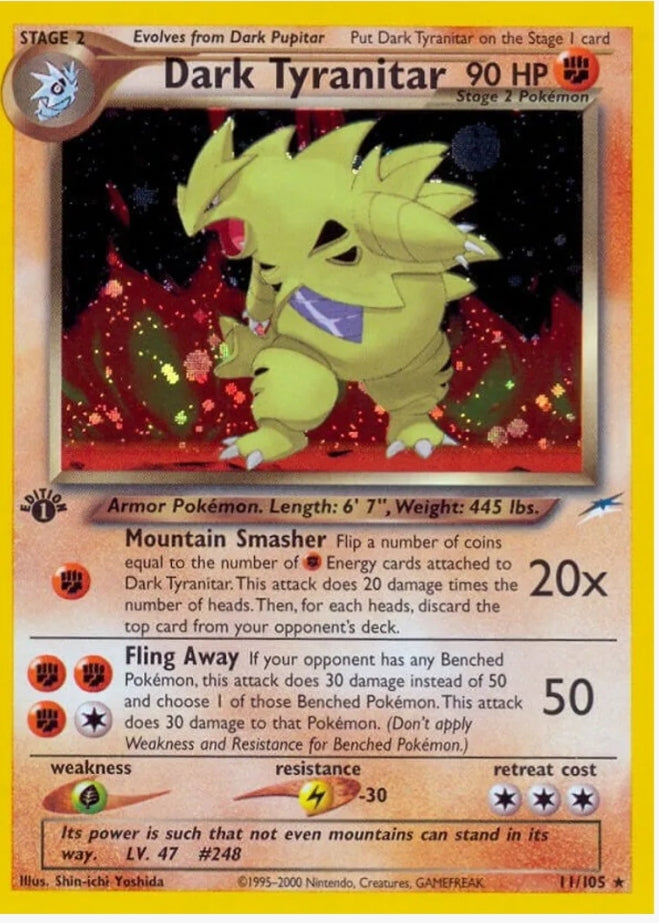 Dark Tyranitar - Neo Destiny (N4)