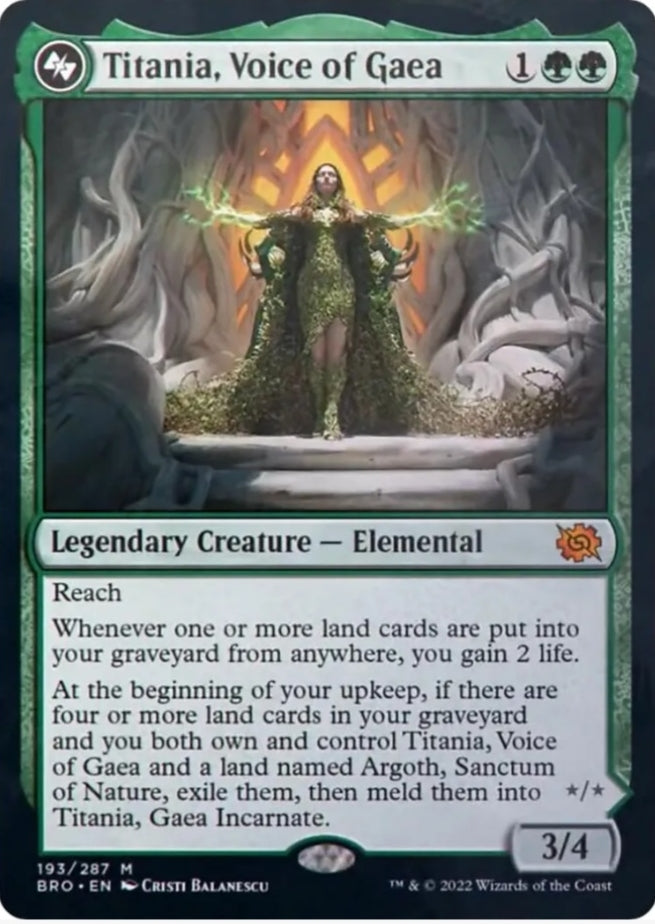 Titania, Voice of Gaea - The Brothers' War (BRO)