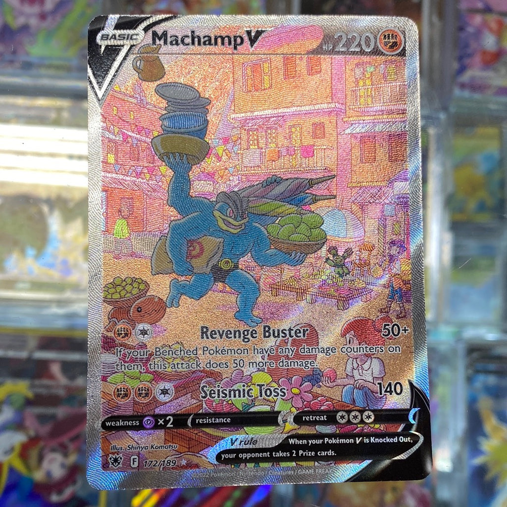 Pokemon Machamp V Alternate sold Art Astral Radiance