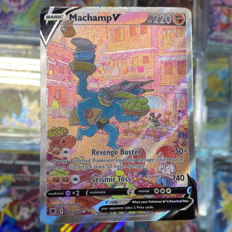 Machamp V (Alternate Full Art) - SWSH10: Astral Radiance (SWSH10)