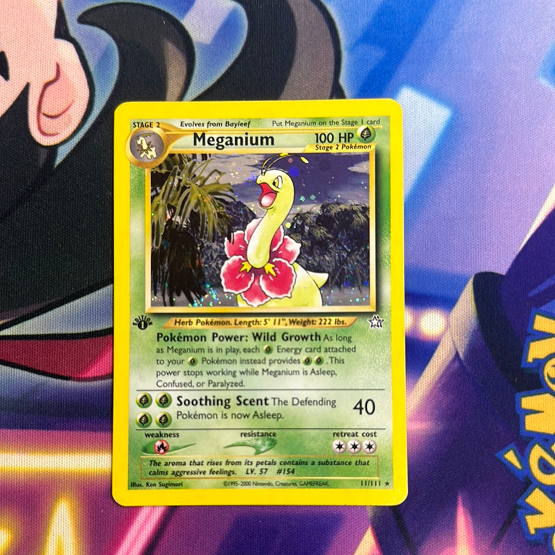 Meganium (11) - Neo Genesis (N1) 1st Edition