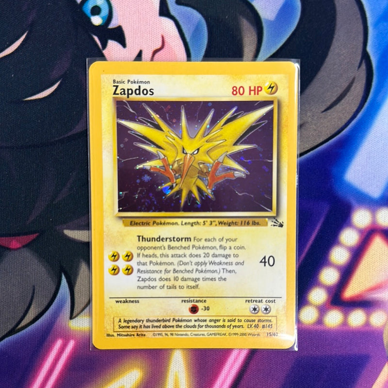 Zapdos (15) - Fossil (FO) 15/62