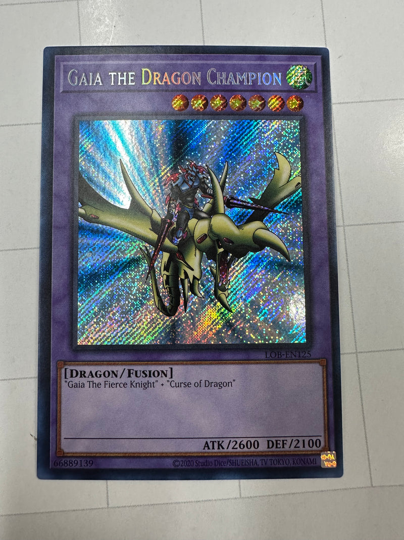 Gaia the Dragon Champion - Legend of Blue Eyes White Dragon (25th Anniversary Edition) LOB-EN125