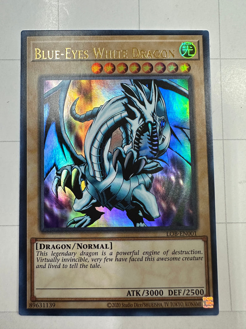 Blue-Eyes White Dragon - Legend of Blue Eyes White Dragon (25th Anniversary Edition) LOB-EN001