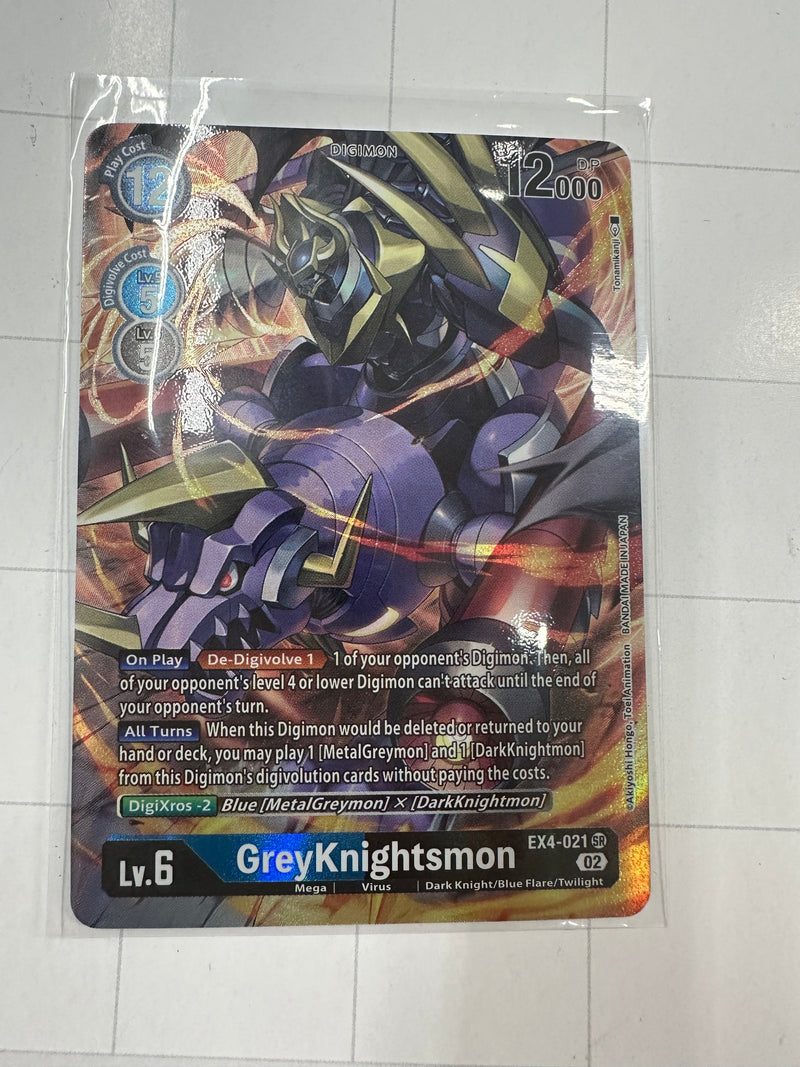 GreyKnightsmon (Alternate Art) - Alternative Being Booster EX04-021