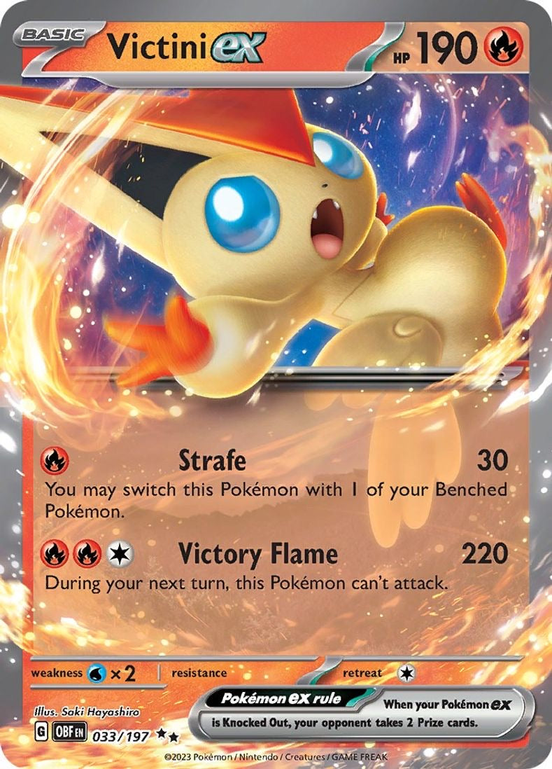 Victini ex - SV03: Obsidian Flames (SV03) 033/197