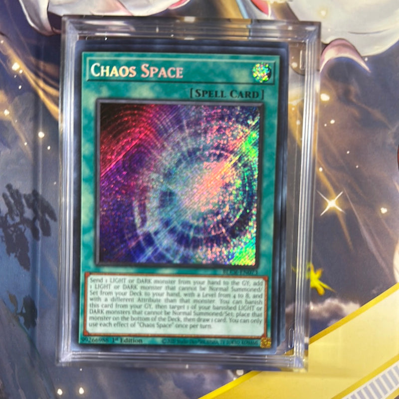 Yugioh! Chaos Space - BLCR-EN073 - Secret Rare - 1st Edition Near Mint, English