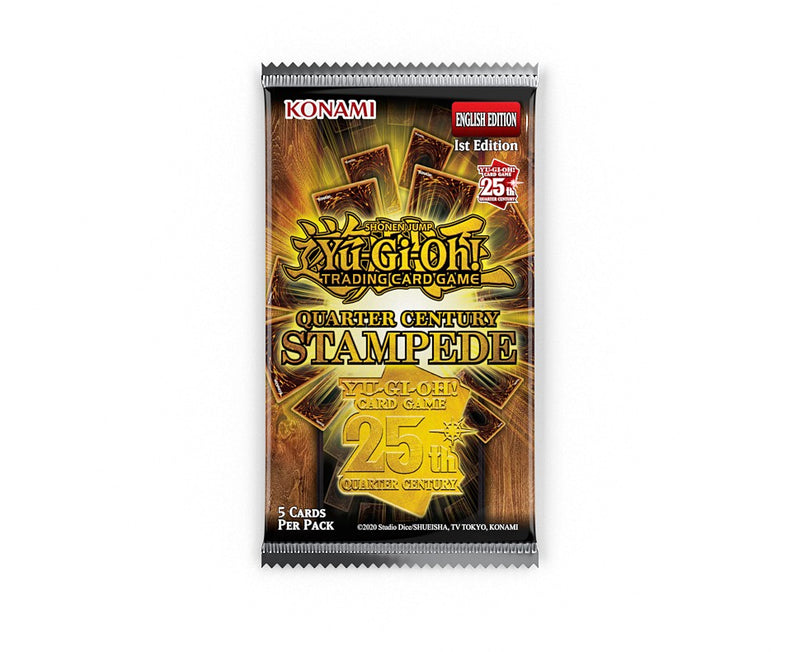 Yu-Gi-Oh! Quarter Century Stampede Booster Box 4/11/2025