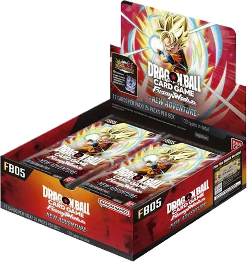 Dragon Ball SUPER Fusion World: NEW ADVENTURE BOOSTER BOX FB05 Pre-Order 2/14