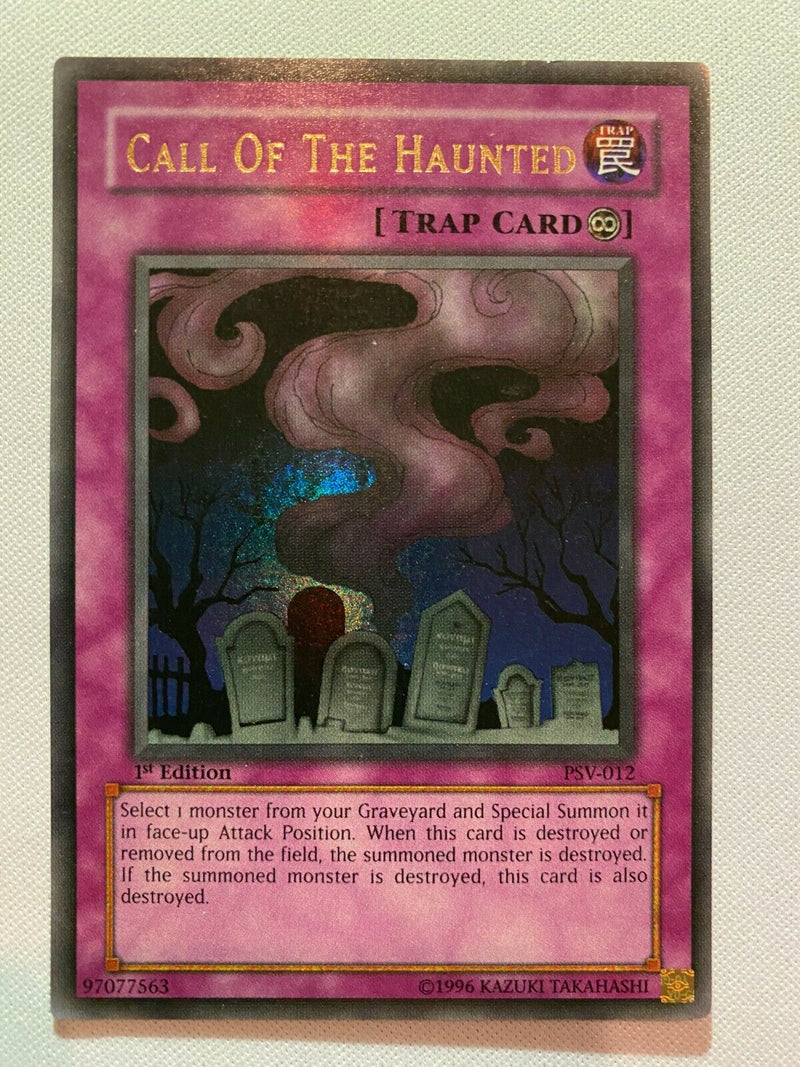 Yugioh Call Of The Haunted PSV-012 1st Edition Ultra Rare Near Mint