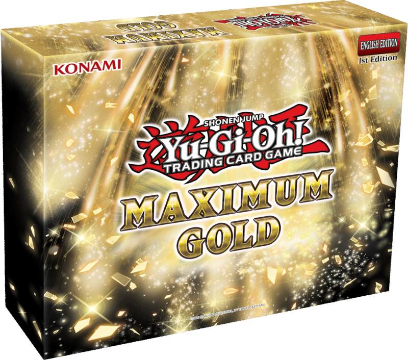 Yugioh Maximum Gold Mini Box 1st Edition New Sealed