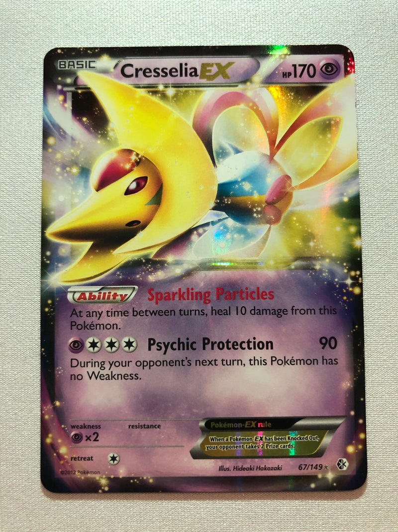 Cresselia EX 67/149 Holo Rare Pokemon Card Near Mint