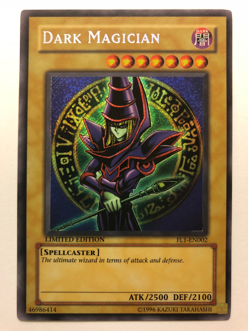 Yugioh Dark Magician FL1-EN002 Limited Edition Secret Rare Near Mint