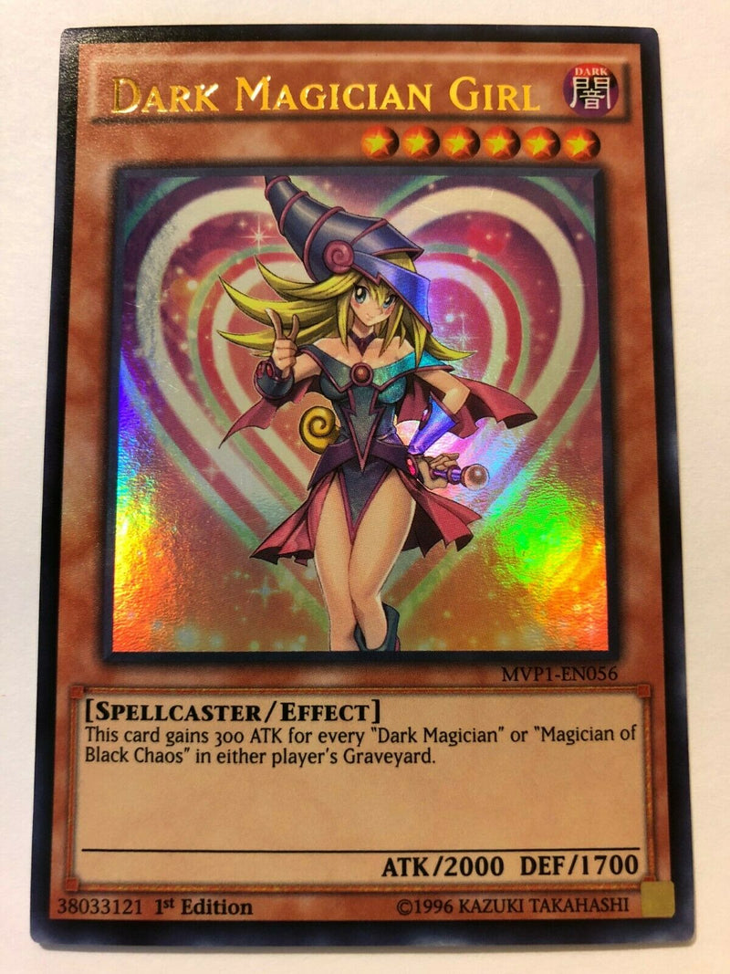 Yugioh Dark Magician Girl MVP1-EN056 Ultra Rare 1st Edition Near Mint