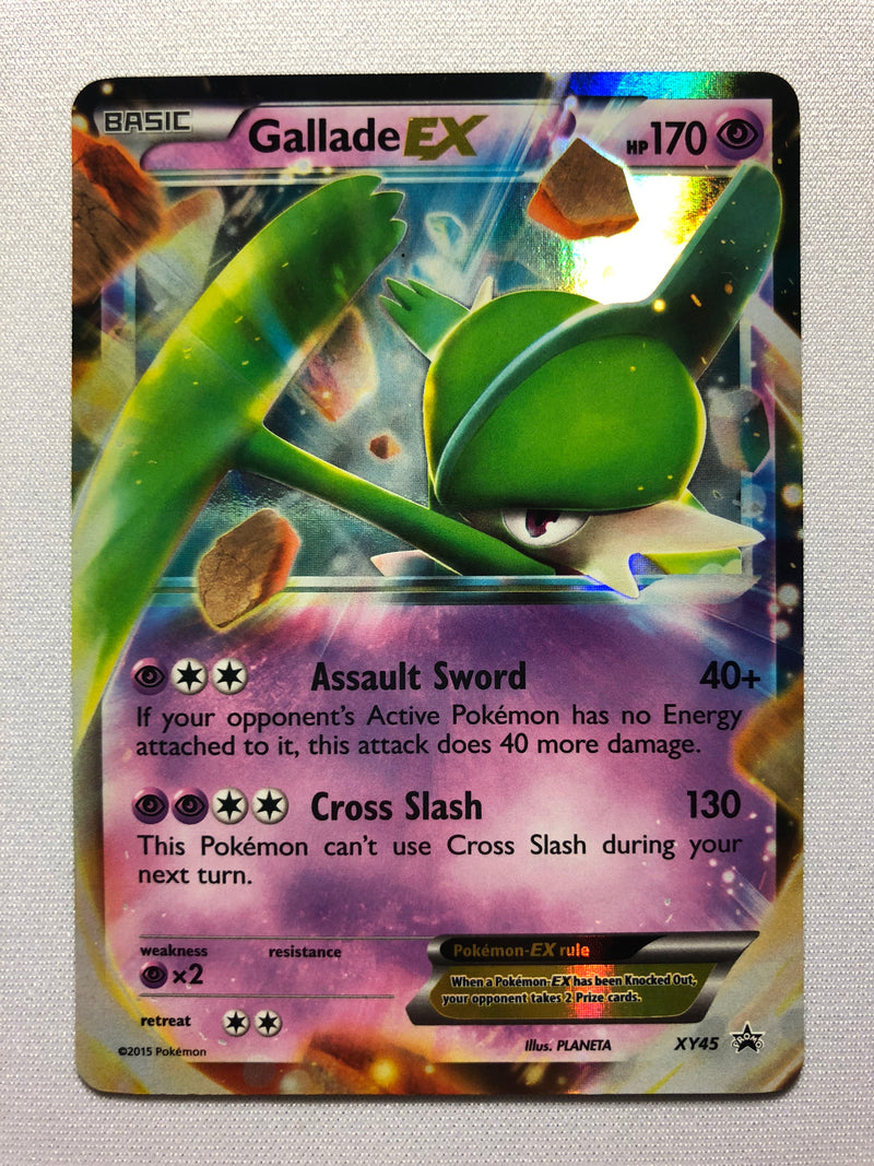 Gallade EX XY45 Black Star Promo Holo Ultra Rare Pokemon Card Near Mint