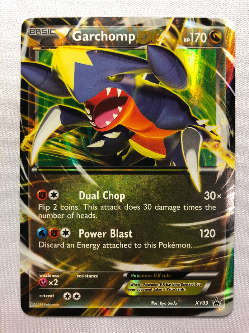 Garchomp EX XY09 Black Star Promo Holo Rare Pokemon Card Near Mint