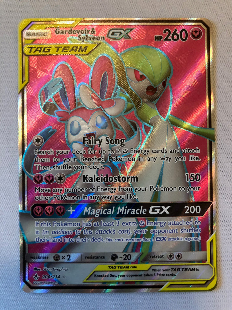 Pokemon GARDEVOIR GX Hidden Fates Full Art SV75/SV94 – Forever Young Sports  Cards