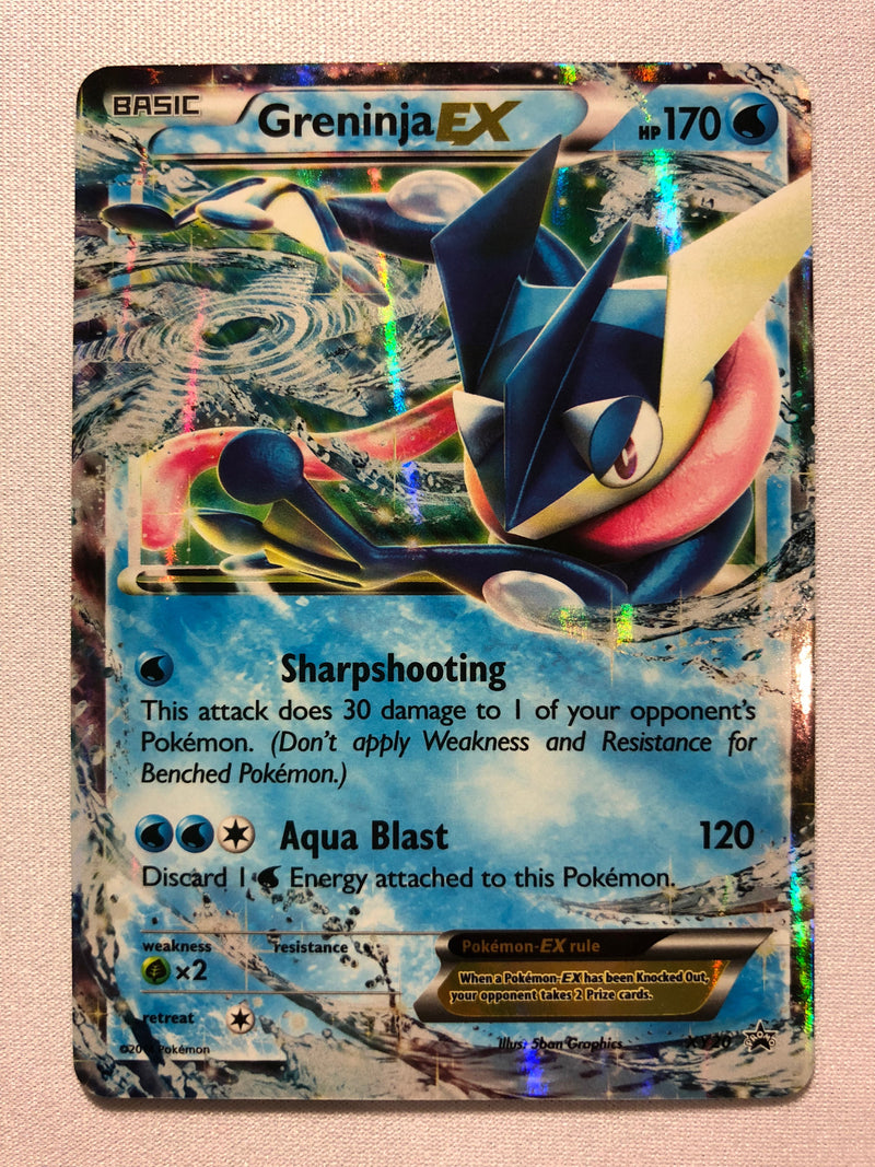 Greninja EX XY20 Black Star Promo Holo Rare Pokemon Card Near Mint