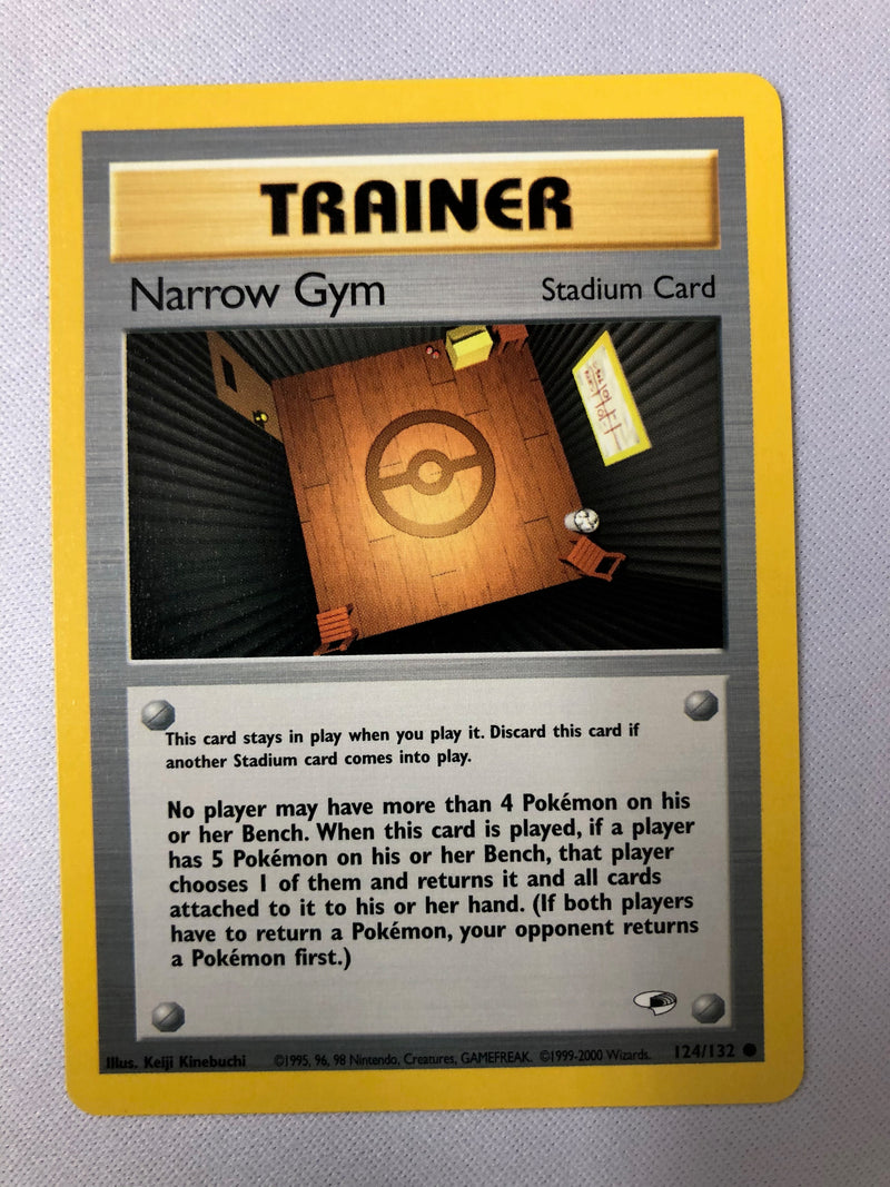 Narrow Gym 124/132 Gym Heroes Common Pokemon Card NM