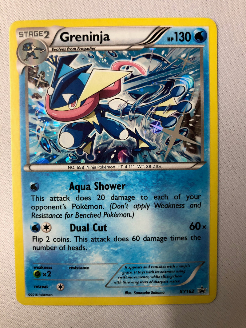 Greninja XY162 Black Star Promo Holo Pokemon Card NM